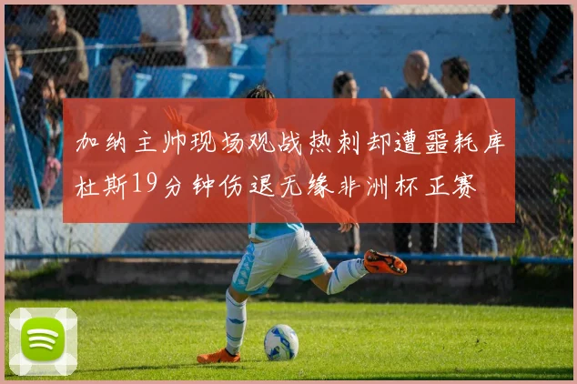加纳主帅现场观战热刺却遭噩耗库杜斯19分钟伤退无缘非洲杯正赛